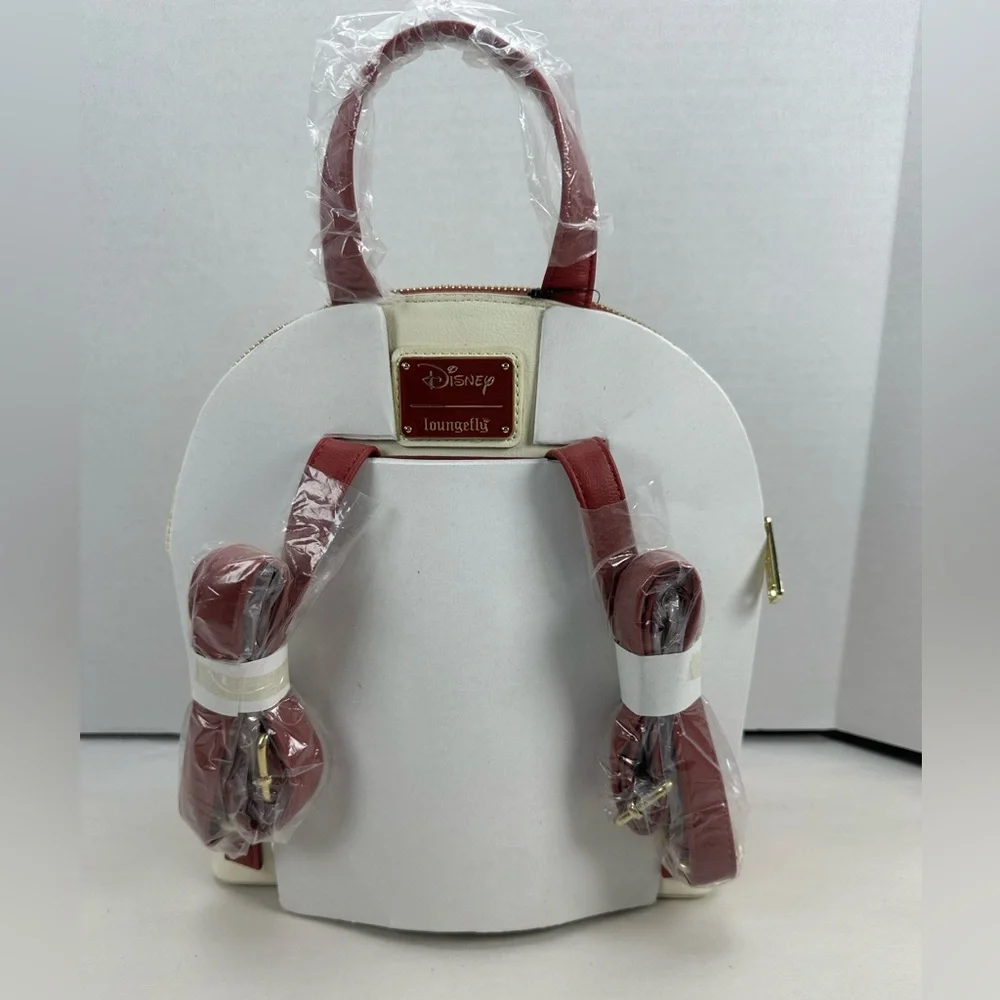 Loungefly Beauty and the Beast Belle Bold As A Rose Backpack